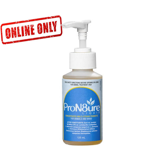 ProN8ure Protexin Liquid (Blue) 125ml Concentrated Multi Strain Probiotic For Animals And Birds