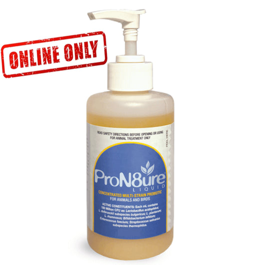 ProN8ure Protexin Liquid (Blue) 250ml Concentrated Multi Strain Probiotic For Animals And Birds
