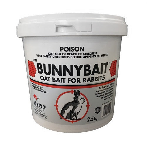Bunny Bait 2.5kg Pindone Bait For Rabbits