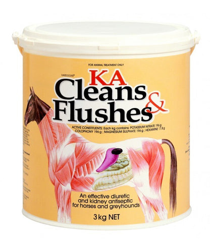 KA Mix Cleans & Flushes 3kg Diuretic For Horses & Greyhounds