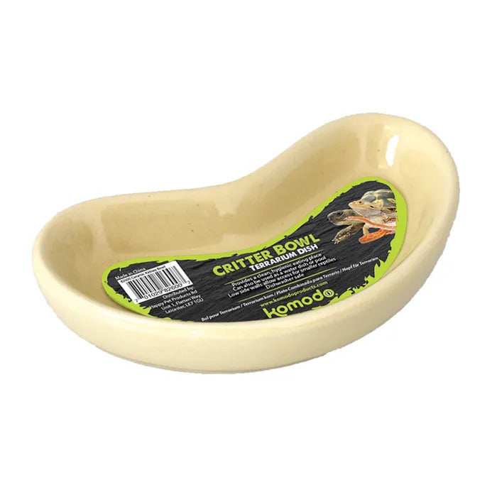 Komodo Kidney Shaped Dish - Large For Reptiles & Critters