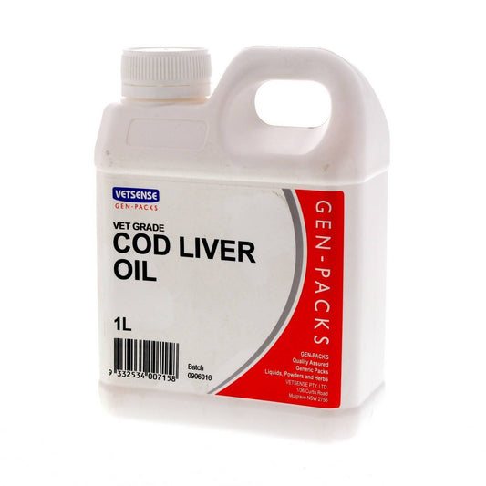 Gen-Packs Cod Liver Oil 1 Litre