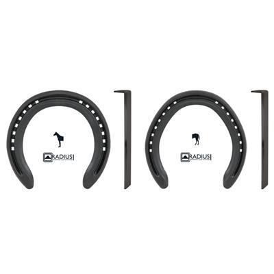 Daily Trainer Steel Horse Shoe Set Size 3 - 1 Clip