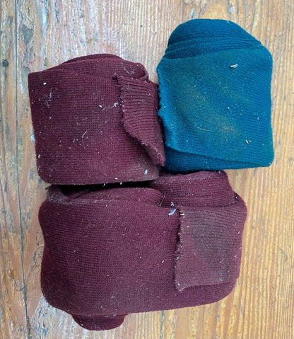 Bandages SET 4 MIXED Maroon/Green (223706)