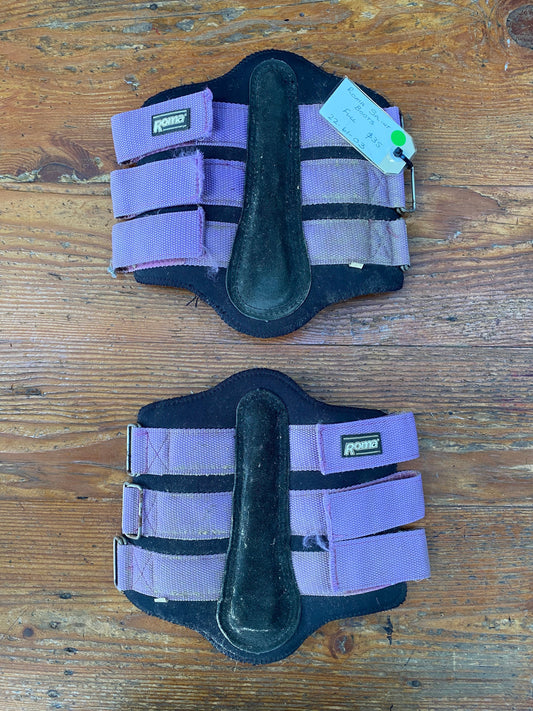Roma Splint Boots FULL Black/Purple (226103)