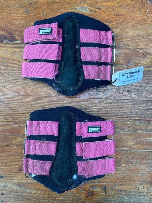 Roma Splint Boots COB Black/Pink (226105)