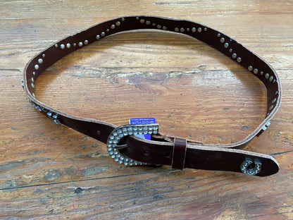 Giddy Up Girl Belt SMALL Brown (240701)