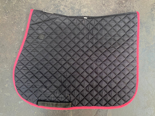 Roma Saddlecloth FULL Black/Pink (223050)