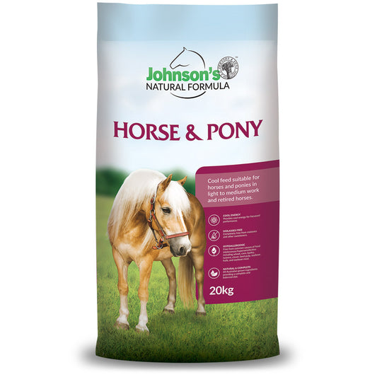 Johnsons Horse & Pony Pellets 20kg