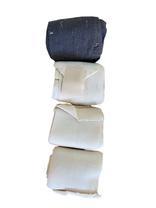 Bandages SET 4 Black/White (231516)