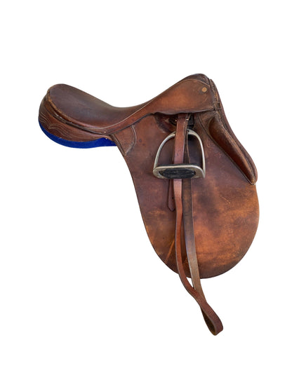 SH A/P Stock Saddle 17" Brown (244103)