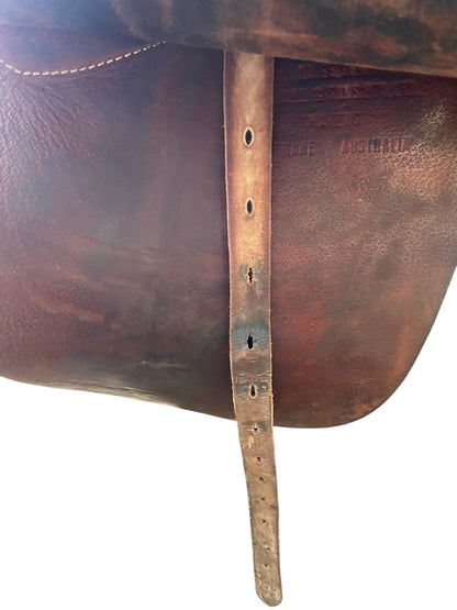 SH Syd Hill Stock Saddle 15" Brown (244102)