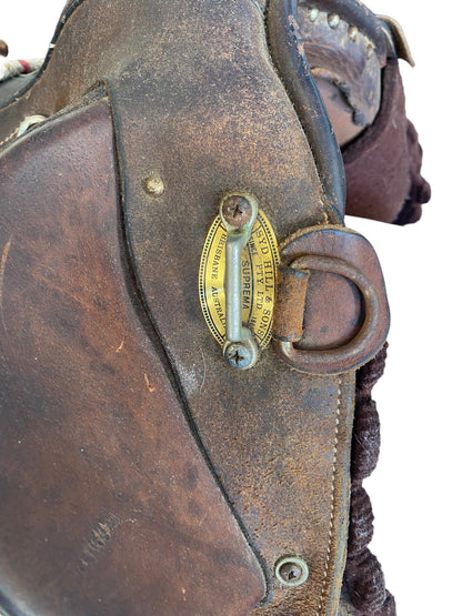 SH Syd Hill Stock Saddle 15" Brown (244102)