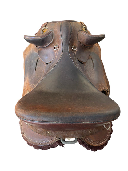 SH Syd Hill Stock Saddle 15" Brown (244102)