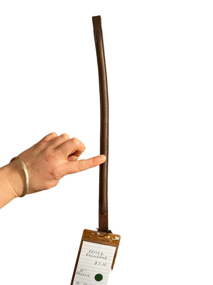 SH Raised Browband 15" Brown (241624)