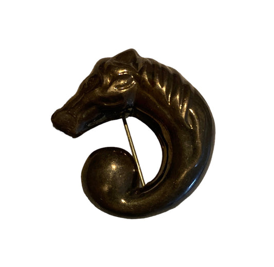 Pony Head Brooch Pin (238106)