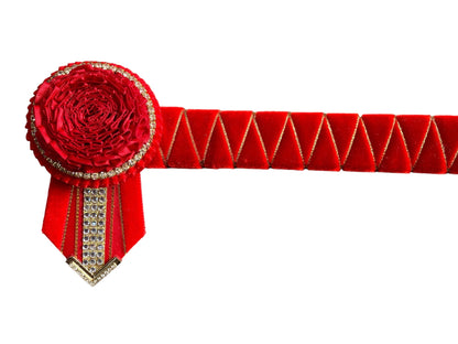 HRB Browband 13.5" Red (232504)