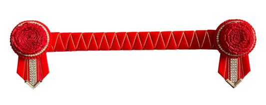 HRB Browband 13.5" Red (232504)