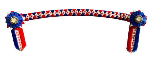 Browband 14.5" Red/Blue (232747)