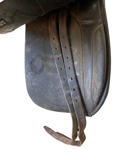 E.Jeffries Dressage Saddle 16.5" Black (2314206)