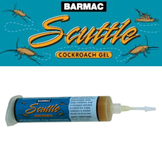 Scuttle Cockroach Gel Bait. 30g Syringe