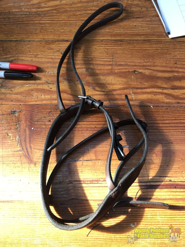 Brown Leather Noseband (214777)