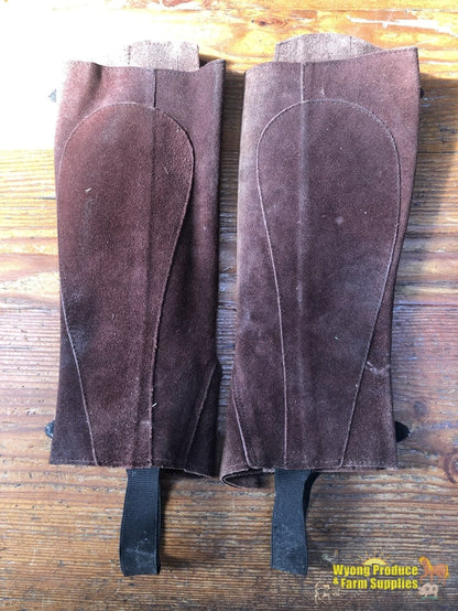 Half Chaps Adults Small Brown (216319)