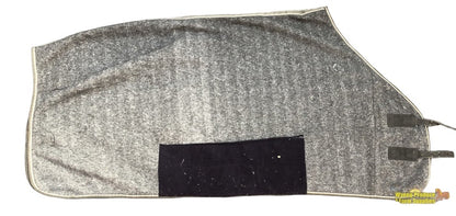 Fleece Rug 5’3 Grey (211124)