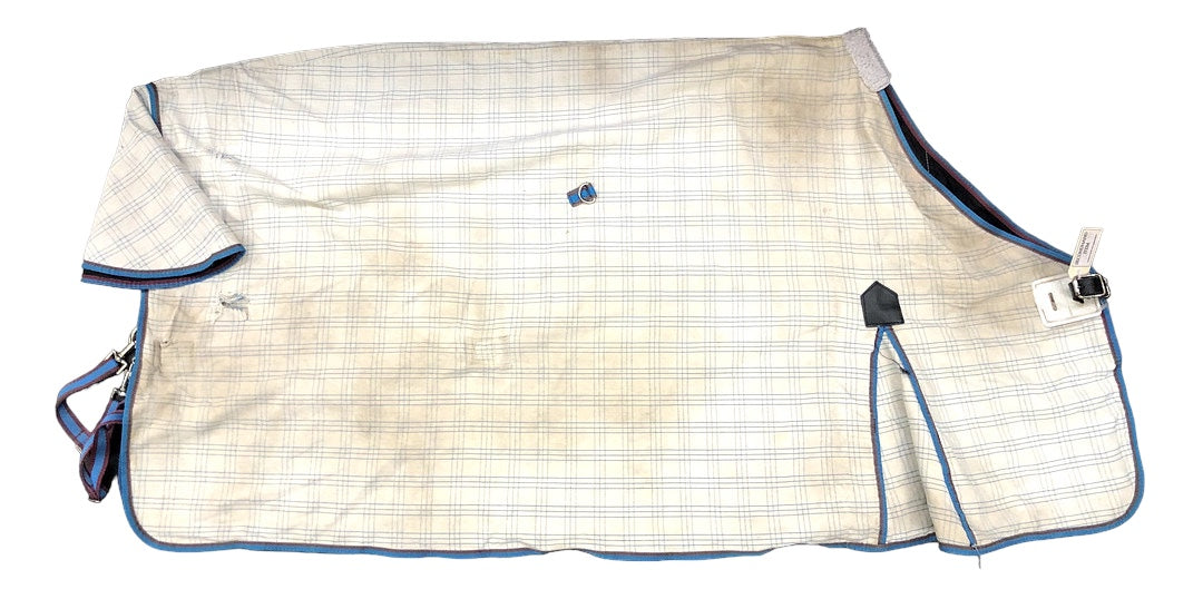 Kool Coat Cotton Rug 5’3 Check (216013)
