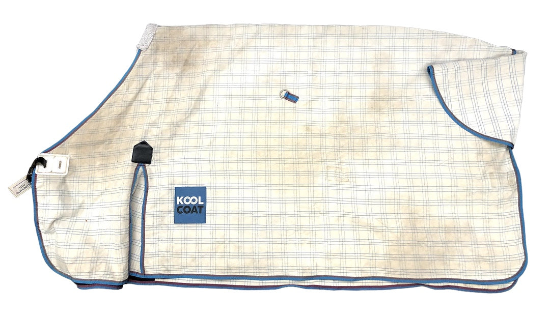 Kool Coat Cotton Rug 5’3 Check (216013)