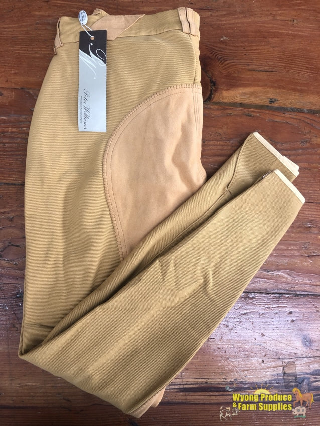 Peter William Breeches S: 12 Ladies Old Gold (Brand New)