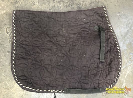 Roma Saddlecloth Full Black (210403)