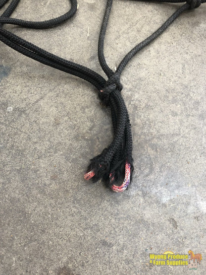 Rope Halter Full Black (206111)